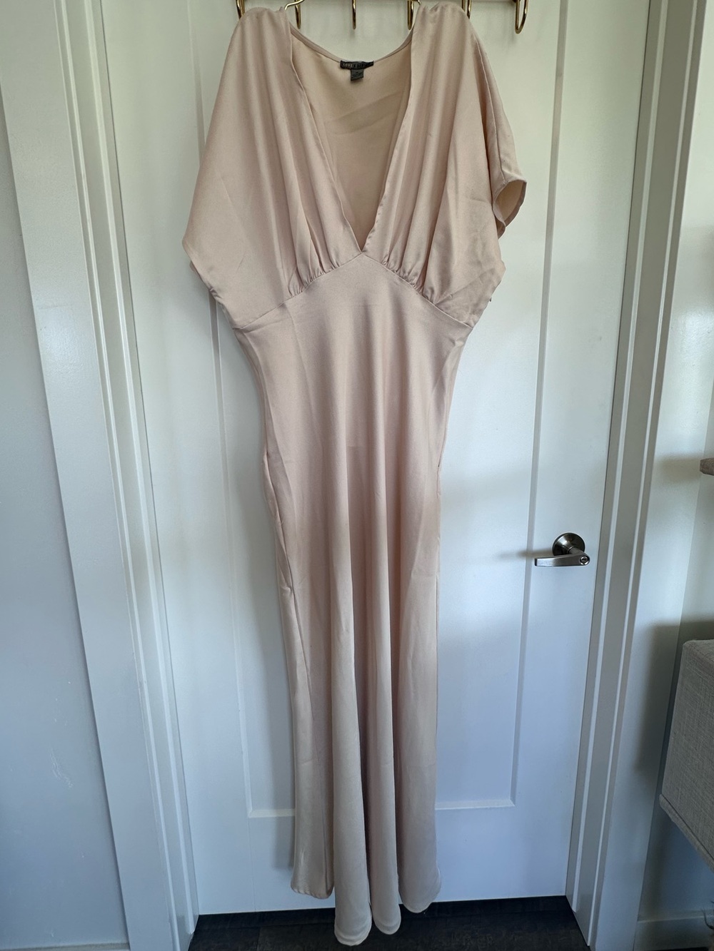 Love By Design Blush Cream Maxi Dress